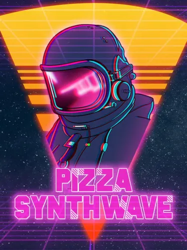 Portada de Pizza Synthwave
