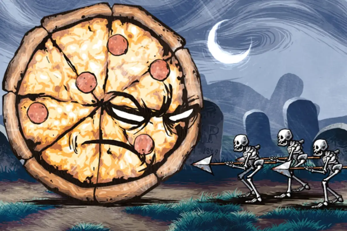Pizza vs. Skeletons