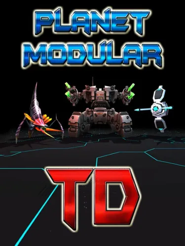 Portada de Planet Modular Tower Defense. Sci-Fi TD Strategy