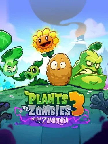 Portada de Plants vs. Zombies 3: Welcome to Zomburbia