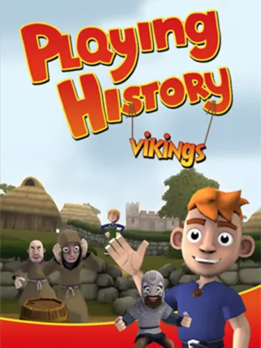 Portada oficial del videojuego Playing History 3 – Vikings