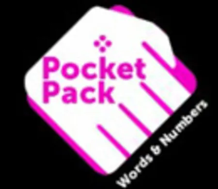 Portada de Pocket Pack: Words & Numbers