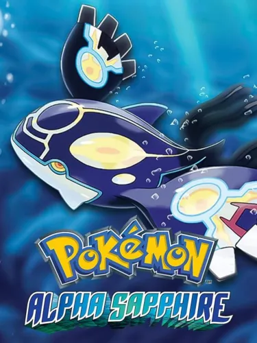 Portada de Pokémon Alpha Sapphire