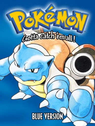 Portada de Pokémon Blue Version
