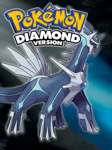 Portada de Pokémon Diamond Version