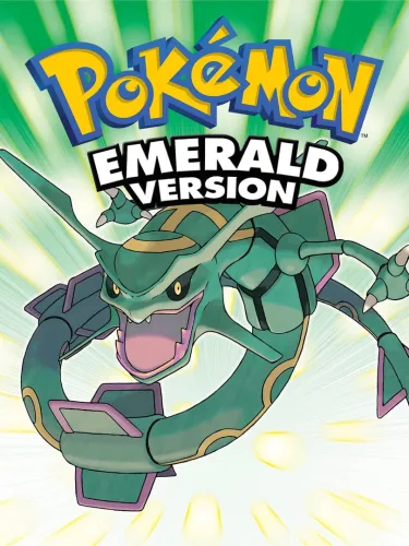 Portada de Pokémon Emerald Version