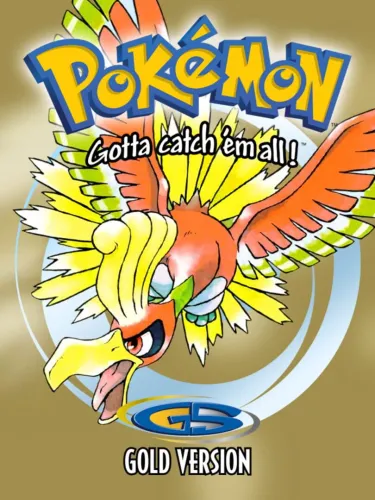 Portada de Pokémon Gold Version
