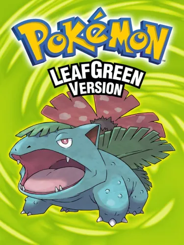 Portada de Pokémon LeafGreen Version