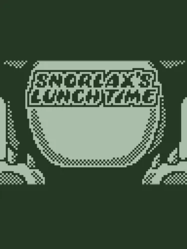 Portada oficial del videojuego Pokémon Mini: Snorlax’s Lunch Time