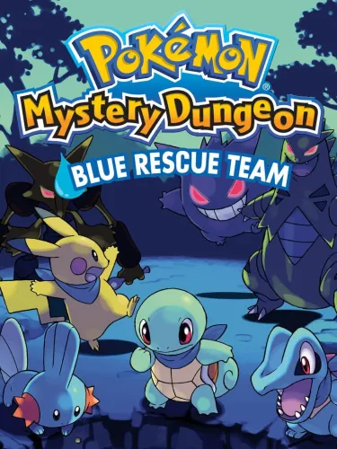 Portada de Pokémon Mystery Dungeon: Blue Rescue Team