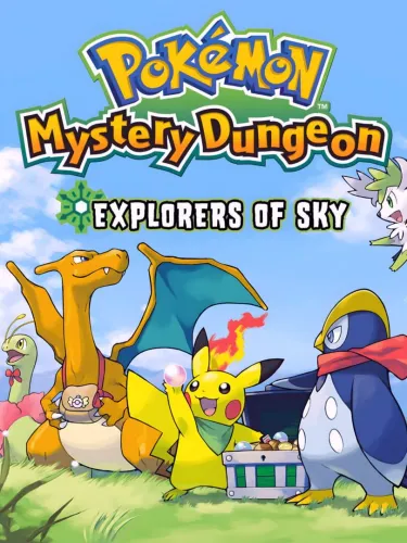 Portada de Pokémon Mystery Dungeon: Explorers of Sky