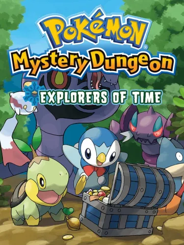 Portada de Pokémon Mystery Dungeon: Explorers of Time