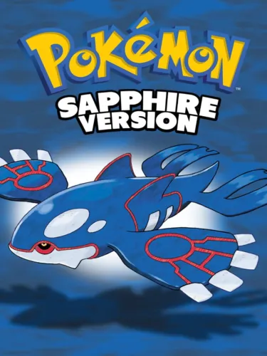 Portada de Pokémon Sapphire Version