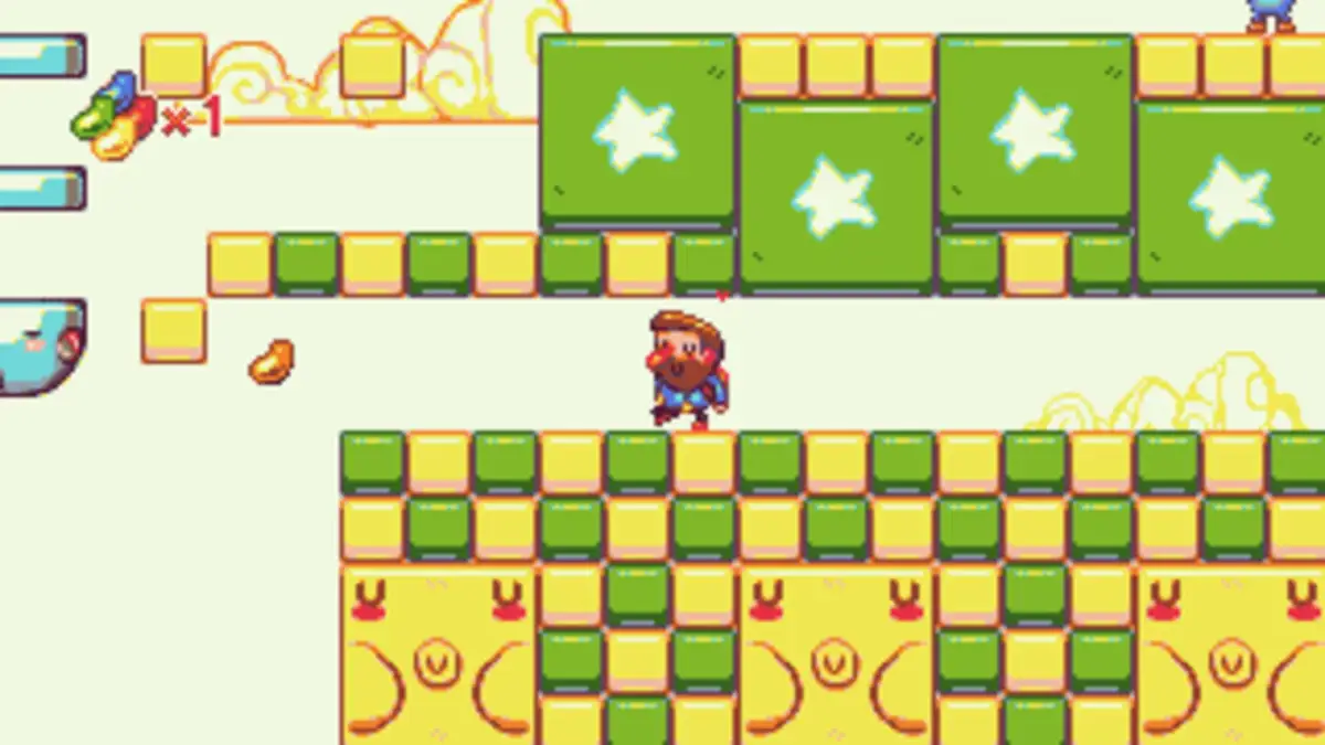 Polyko’s Super Jelly Bean Quest in the Sketchbook of Illusion