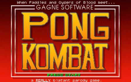 Portada de Pong Kombat