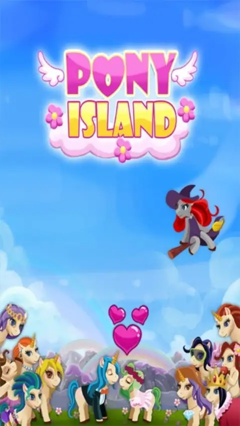 Pony island – cute paradise village
