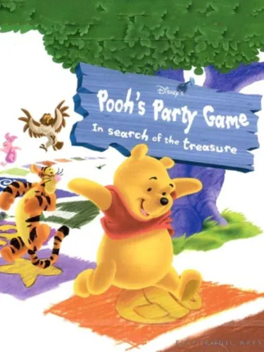 Portada de Pooh’s Party Game: In Search of the Treasure