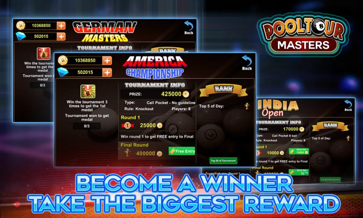 Portada de Pool Tour Master