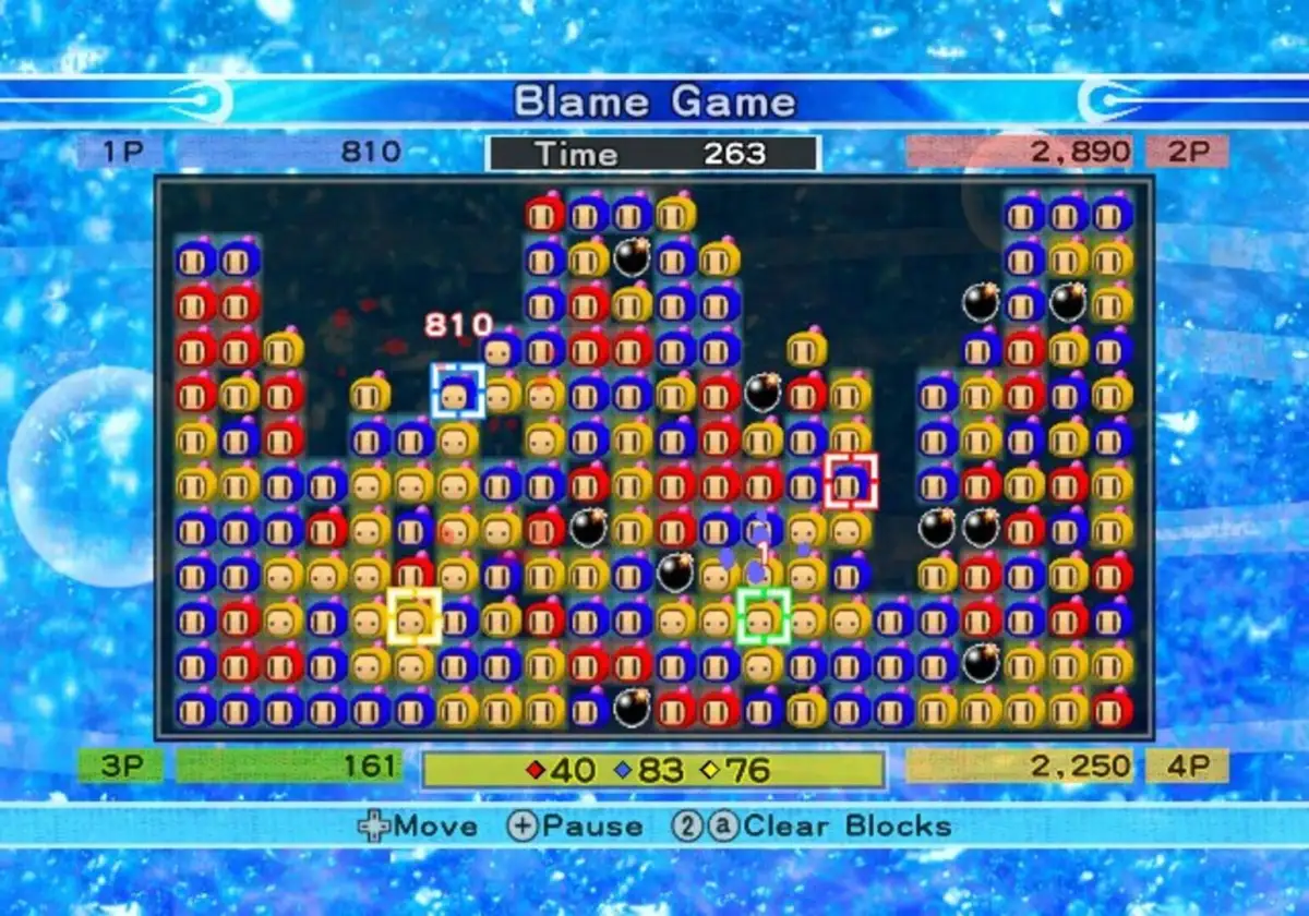 Pop Them, Drop Them Samegame