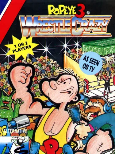 Portada de Popeye 3: WrestleCrazy