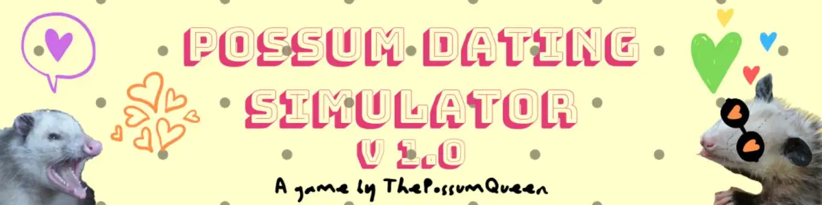 Portada de Possum Dating Simulator