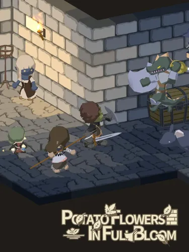 Portada de Potato Flowers in Full Bloom