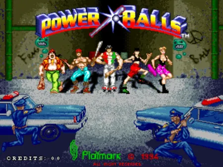 Portada de Power Balls