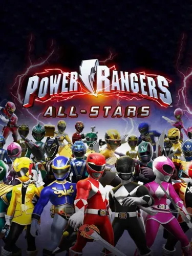Portada de Power Rangers All-Stars