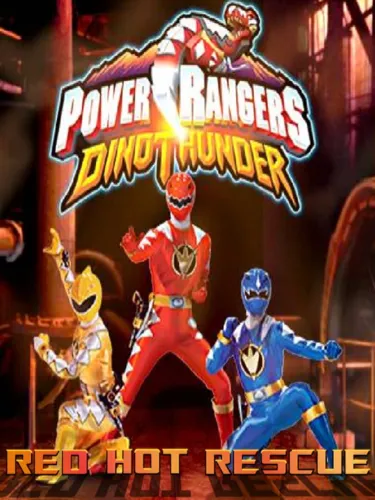 Portada de Power Rangers Dino Thunder: Red Hot Rescue