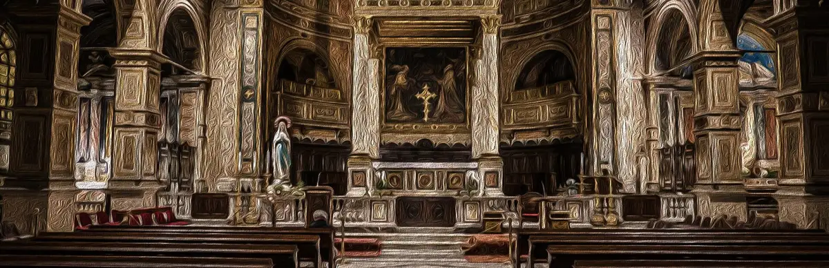 Pray in VR Medieval Christian Churches