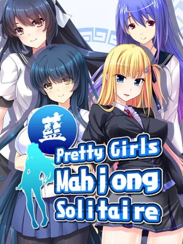 Portada de Pretty Girls Mahjong Solitaire: Blue