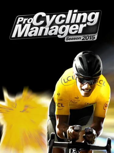 Portada oficial del videojuego Pro Cycling Manager 2015