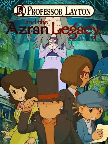 Portada de Professor Layton and the Azran Legacy