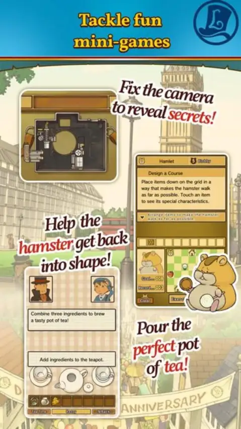 Professor Layton and the Diabolical Box HD for Mobile
