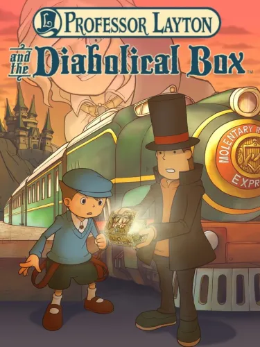 Portada de Professor Layton and the Diabolical Box