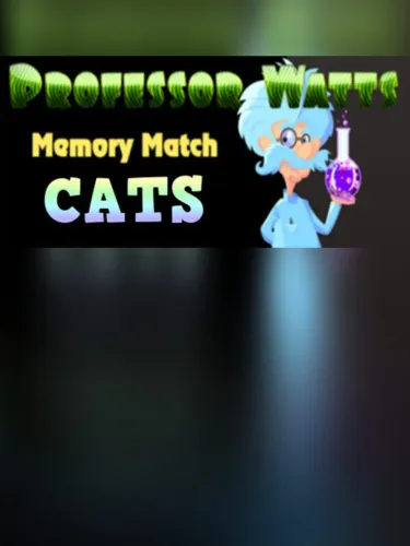 Portada de Professor Watts Memory Match: Cats