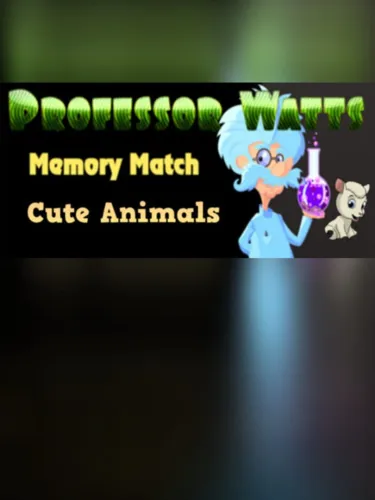 Portada de Professor Watts Memory Match: Cute Animals