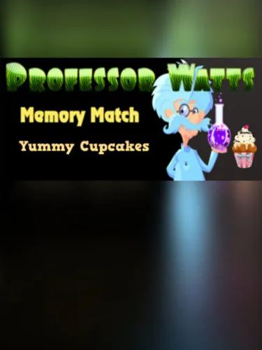 Portada de Professor Watts Memory Match: Yummy Cupcakes
