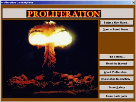 Portada de Proliferation