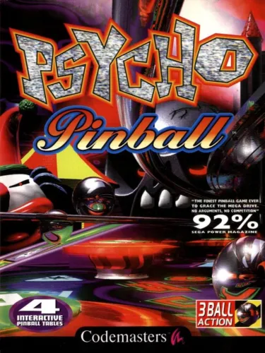 Portada de Psycho Pinball
