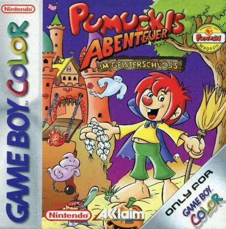 Portada oficial del videojuego Pumuckls Abenteuer im Geisterschloss