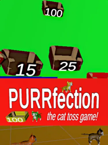 Portada de Purrfection! The Cat Tossing Game!!