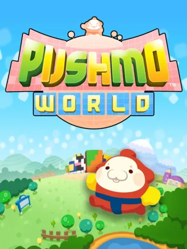 Portada oficial del videojuego Pushmo World