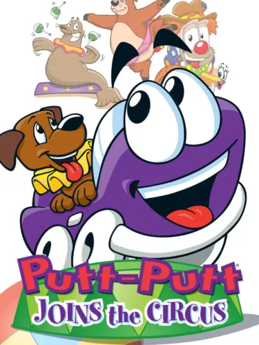 Portada oficial del videojuego Putt-Putt Joins the Circus
