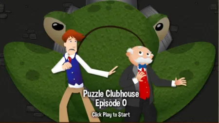 Portada de Puzzle Clubhouse: Episode 0 – Lazor Frogs