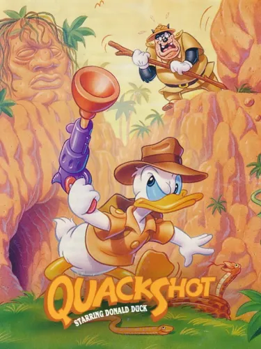 Portada de QuackShot Starring Donald Duck