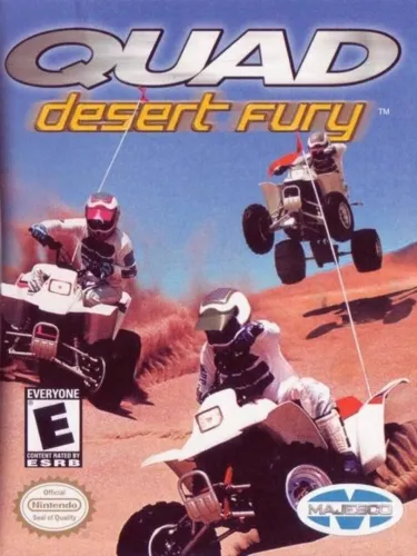 Portada oficial del videojuego Quad Desert Fury