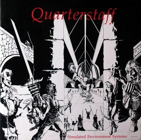 Portada oficial del videojuego Quarterstaff