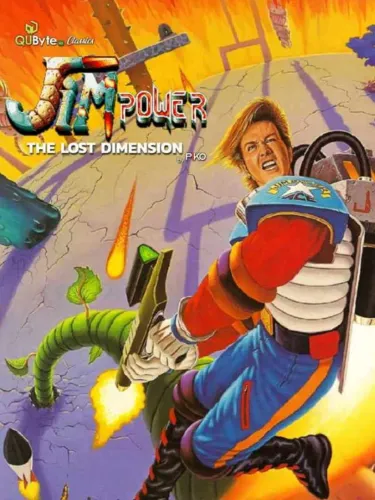 Portada de QUByte Classics: Jim Power – The Lost Dimension by Piko