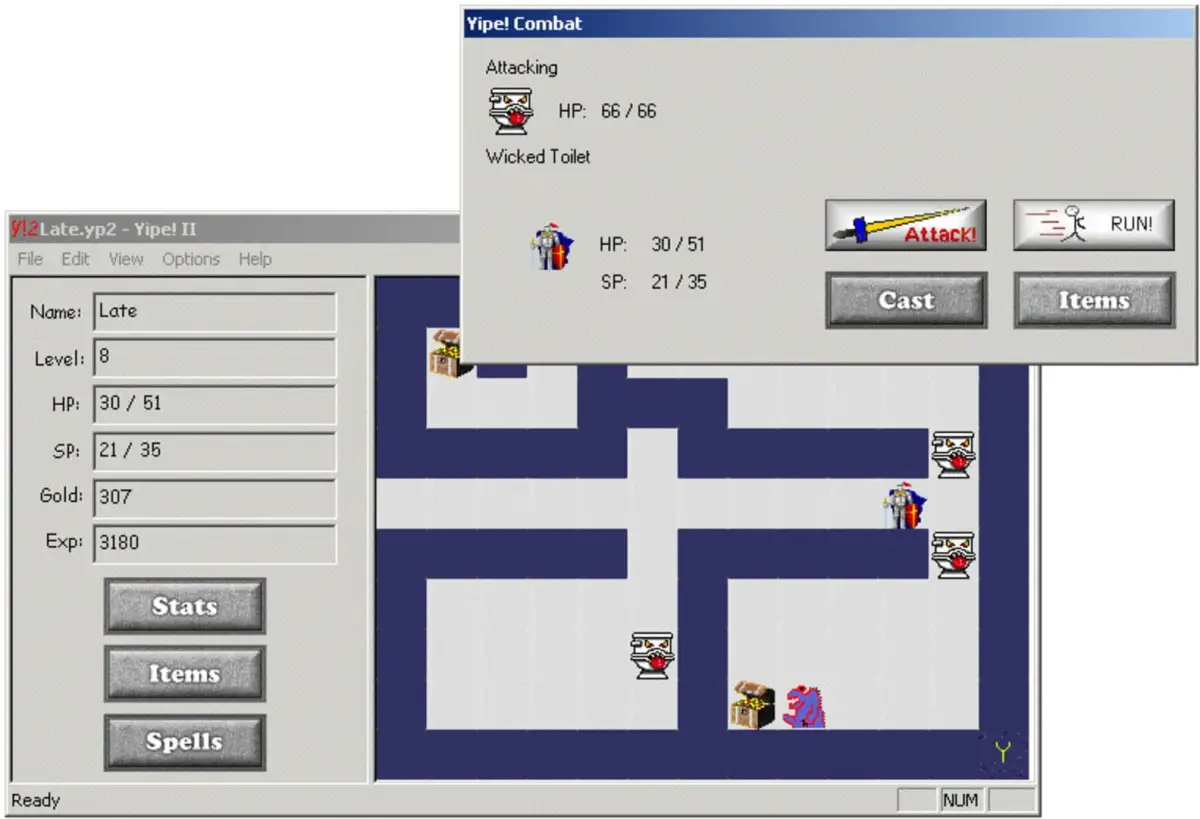 Portada de Quest of Yipe! II